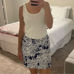 Printed Skort